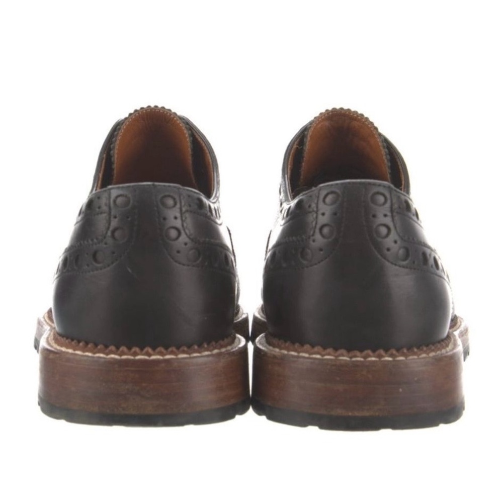 Louis Vuitton Black Leather Oxfords - Picture 3 of 6
